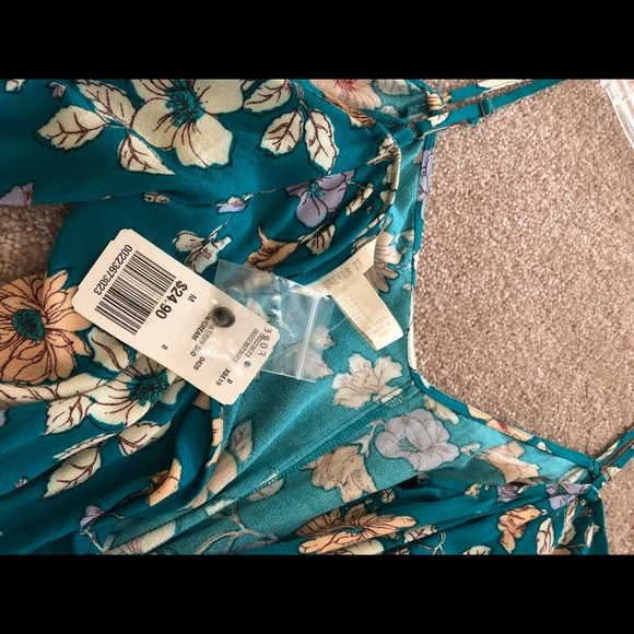 Teal romper - Picture 2 of 4